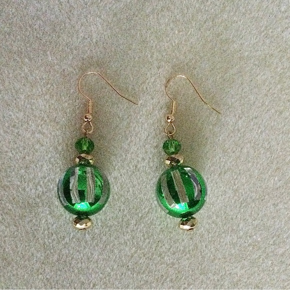 NWT Ornament Holiday Earrings - Handmade - Picture 1 of 3